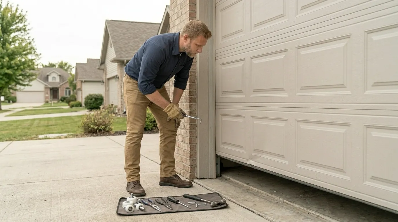 Garage door work by Hollywood Garage Door Co in Hollywood, FL