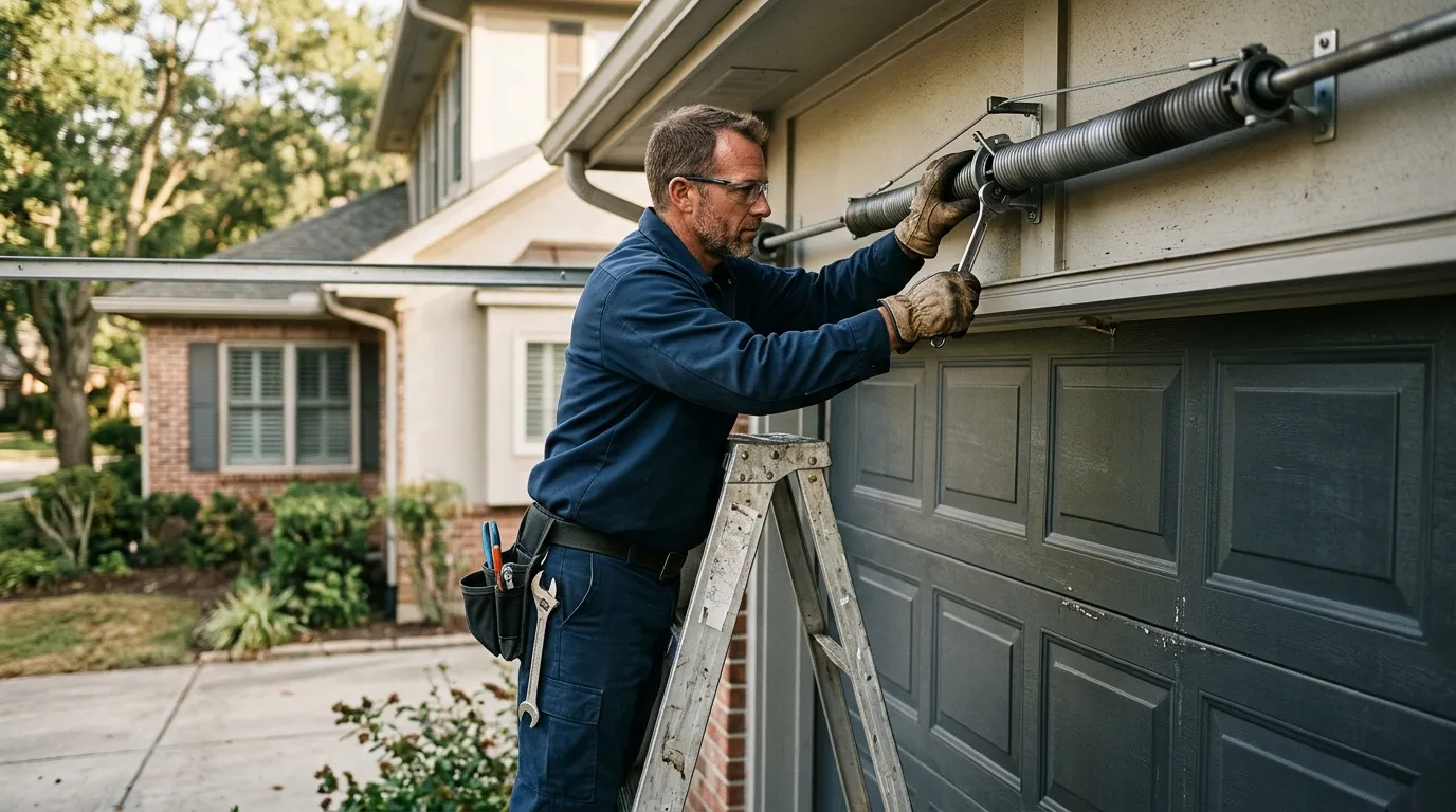 Garage door work by Hollywood Garage Door Co in Hollywood, FL