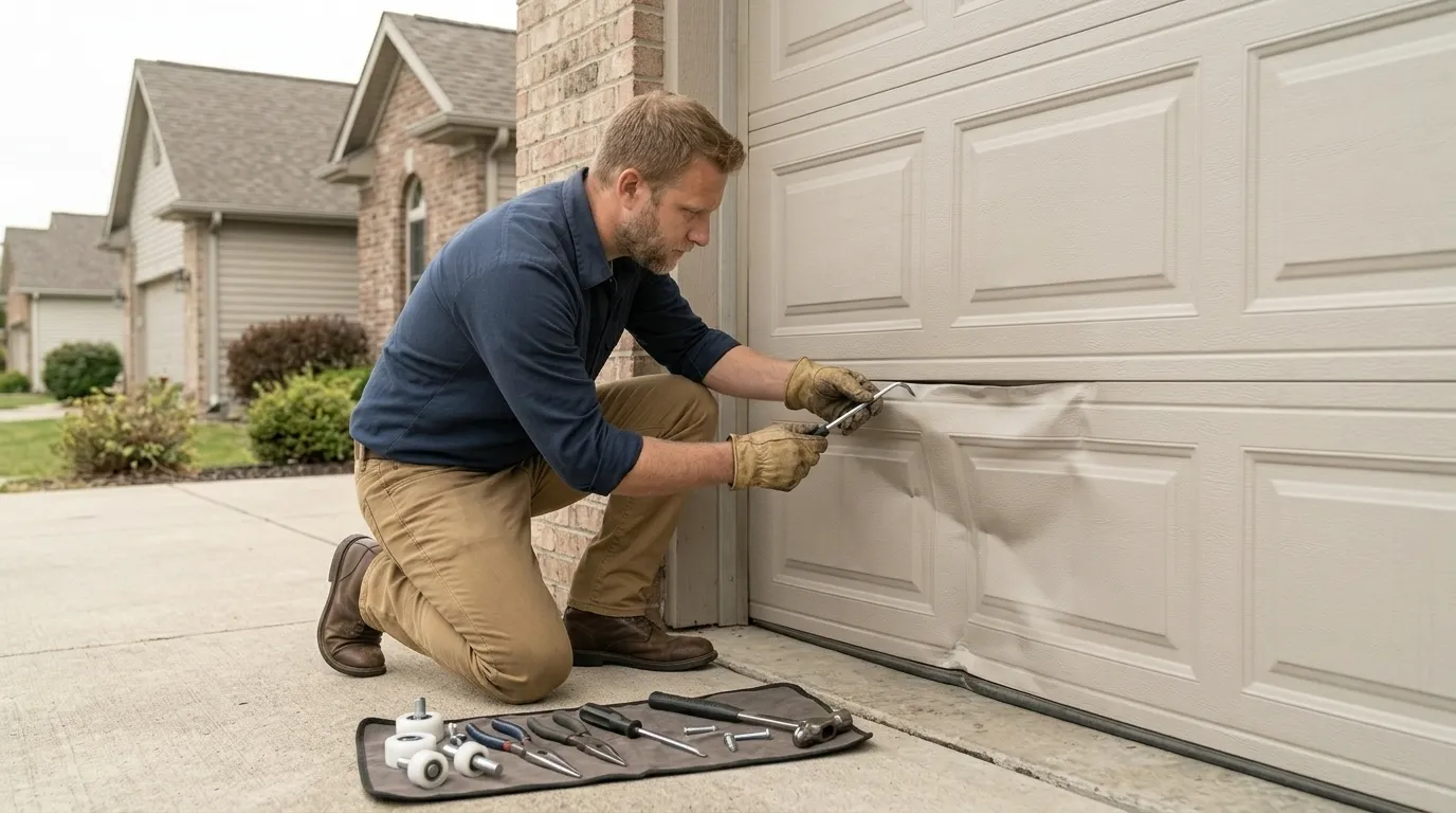 Garage door work by Hollywood Garage Door Co in Hollywood, FL