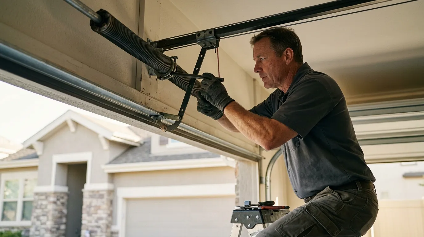 Garage door work by Hollywood Garage Door Co in Hollywood, FL