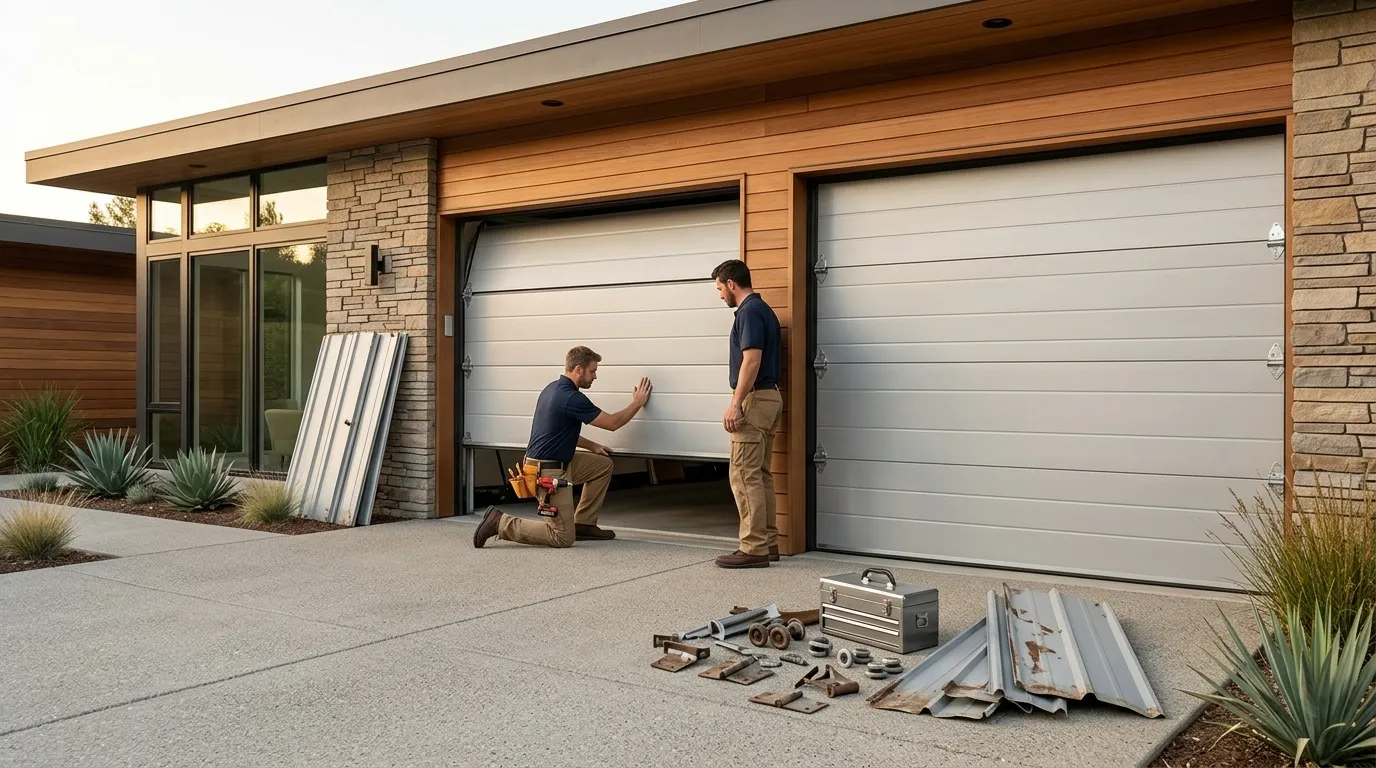 Why Weather Seals Wear Out Fast on Hollywood Garage Doors